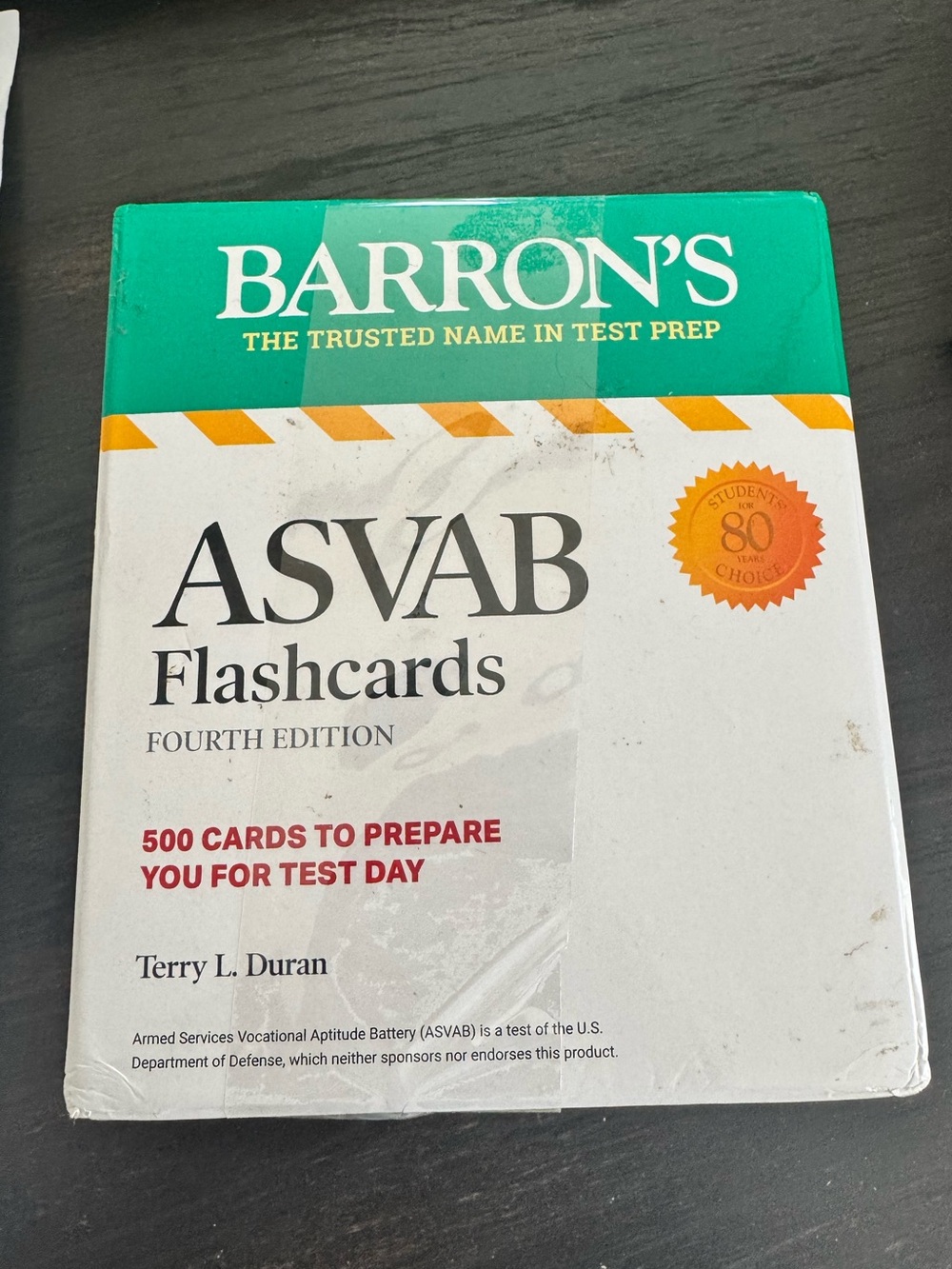 ASVAB Flashcards (Green/White) - 4th Edition